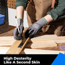 Safety Workwear Gloves, Micro-Foam Nitrile Coated, Water and Oil Repellent