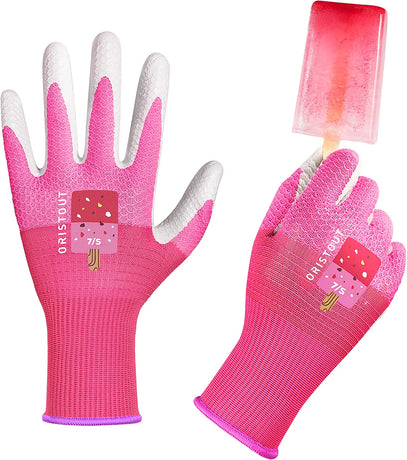 3/12 Pairs Value Pack Gardening Gloves, Lightweight & Waterproof for Day-long Wearing