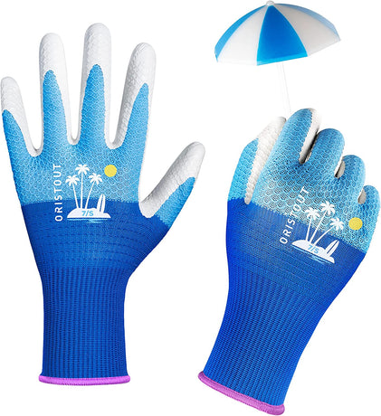 3/12 Pairs Value Pack Gardening Gloves, Lightweight & Waterproof for Day-long Wearing