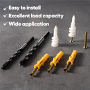 Masonry Drill Bit with Concrete Anchors and Screws Kit