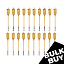 [Bulk Buy] Spade Hex Drill Bits for Wood, Plastic, PVC Shank