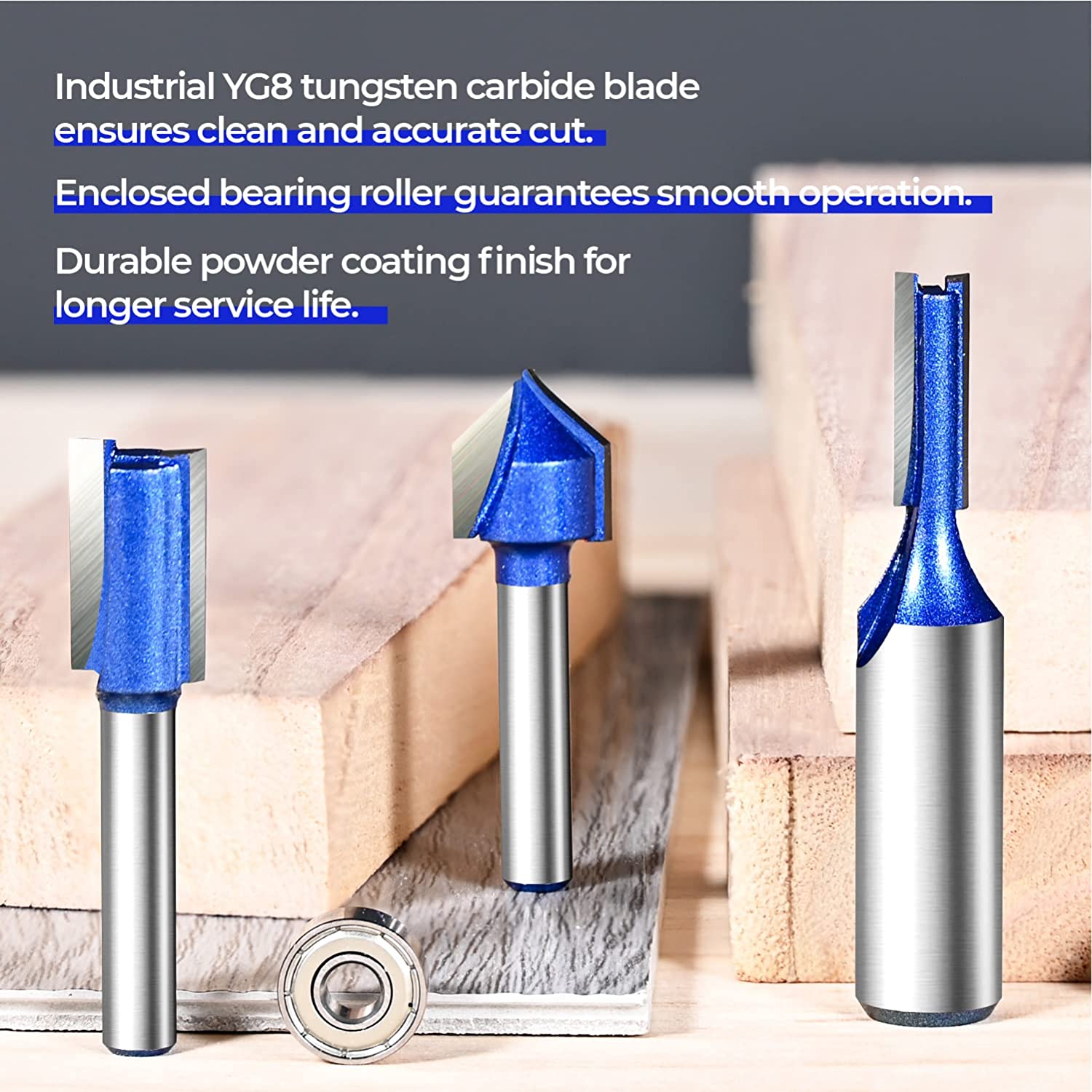 Carbide Tip Router Bit Set 10 | Toolant New Release