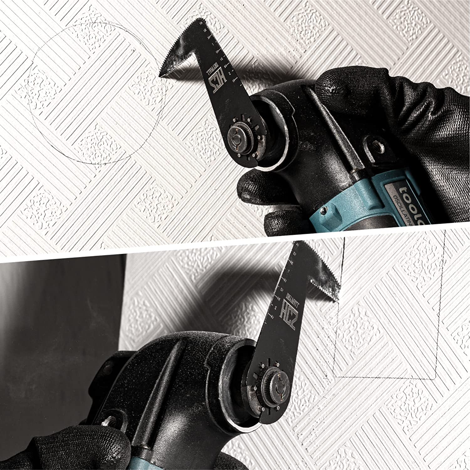 Drywall Double-sided Oscillating Saw Blade - 2pcs