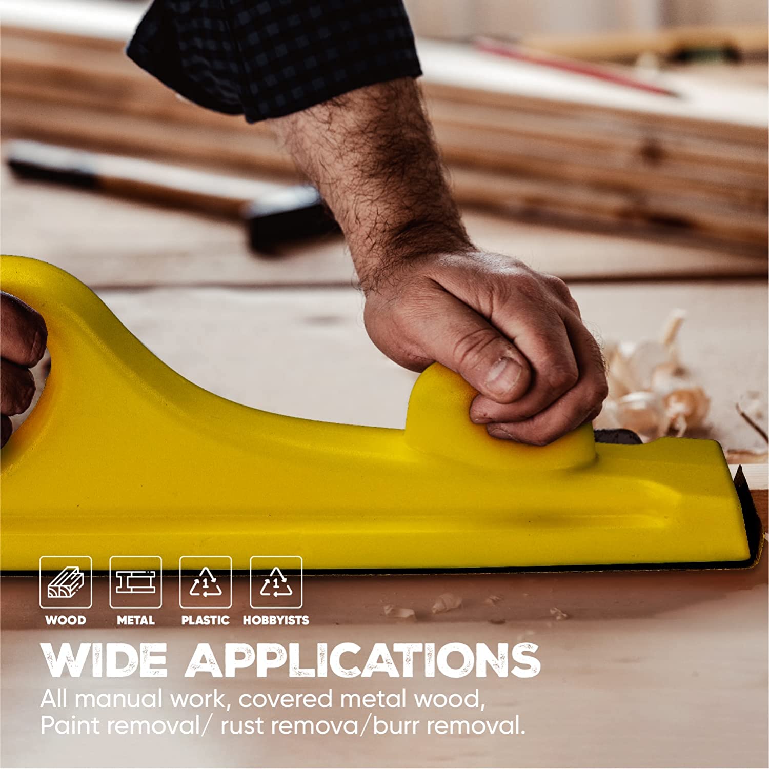 80-1000 Grit Sandpaper Roll, 20 Yard Longboard Self Adhesive Sanding Blocks