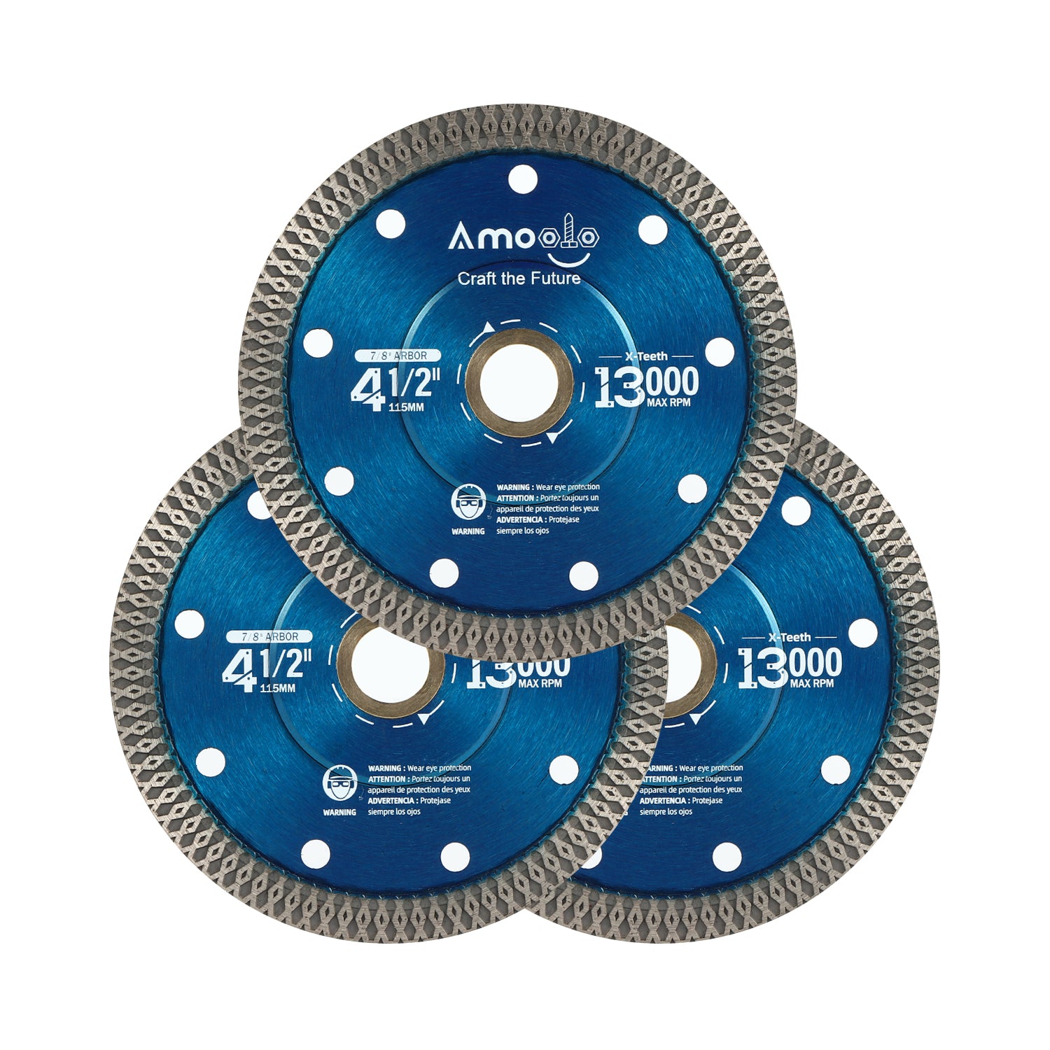 Diamond Saw Blade, for Cutting Porcelain, Tiles, Granite, Marble, Ceramics_AM0070013
