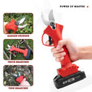 Electric Cordless Pruning Shears with 1.2 Inch Cutting Diameter, for Gardening