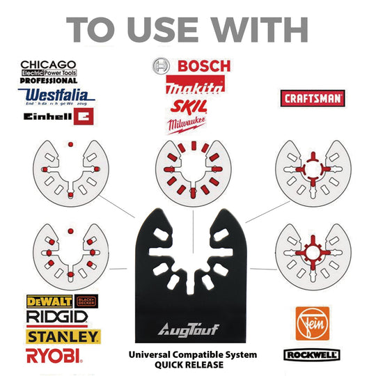Oscillating Tool Blades, Bulk Cutting Set_Compatible Machine