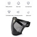 Transparent Protective Face Shield, Full Face Cover Protective Visor, Anti-spray