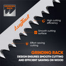 Reciprocating Saw Blades Set for Wood and Metal Cutting