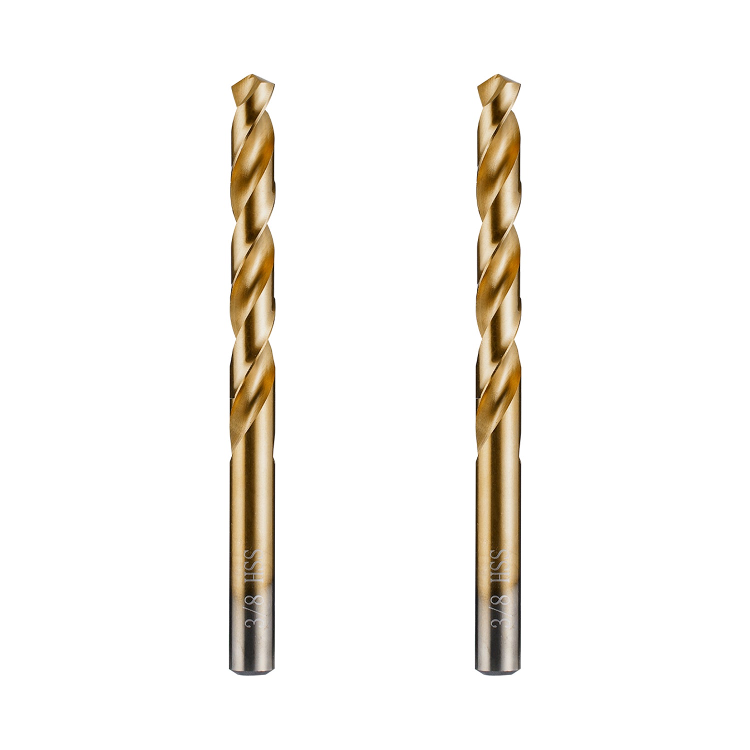 Titanium Drill Bit Set, Premium HSS Drill Bit Set_AT1901-3-8-2pcs