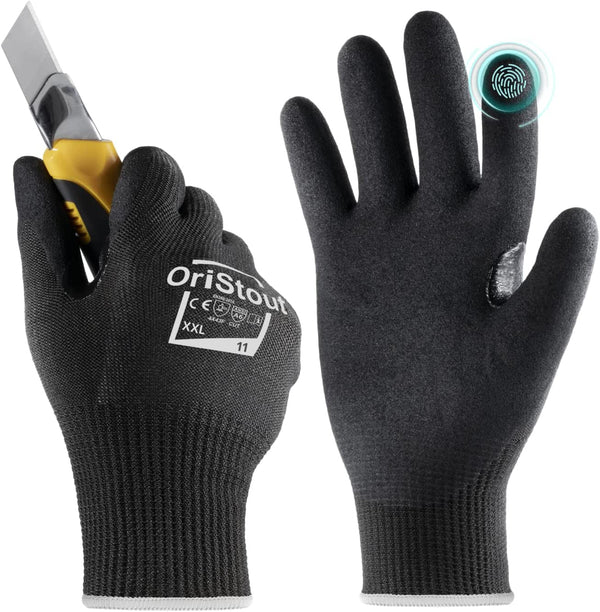 ANSI Level 6 Cut Resistant Gloves for Safety Workwear