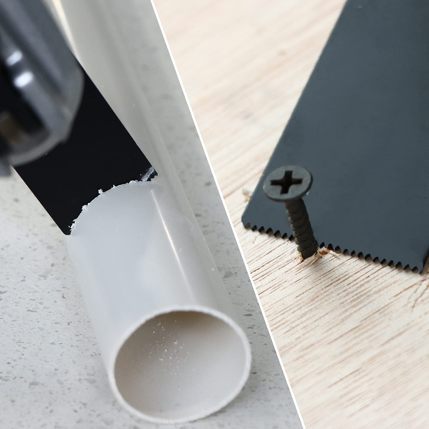 AugTouf 1-3/8 Inch, Professional Universal Oscillating Saw Blades, Quick Release, Durable & Compatible, for Wood Cutting